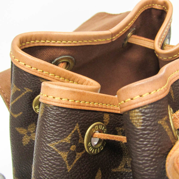 LOUIS VUITTON Authentic Brown Monogram Backpack